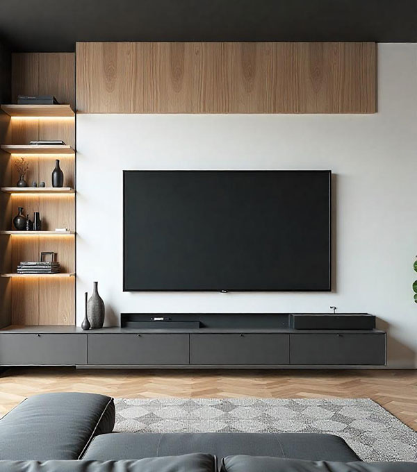 Modern TV Wall Unit