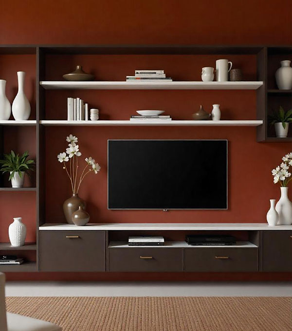 Modern Big Screen TV Unit