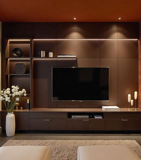Modern Big Screen TV Unit