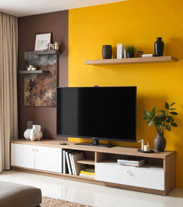Big  Screen TV Unit with Lighting