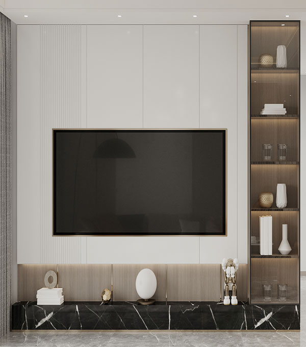 Acrylic Modern TV Panel