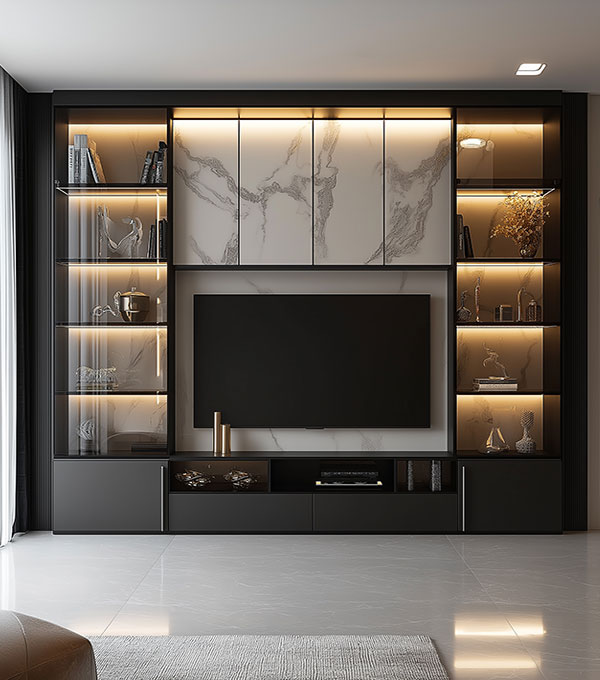 Acrylic Modern TV Panel