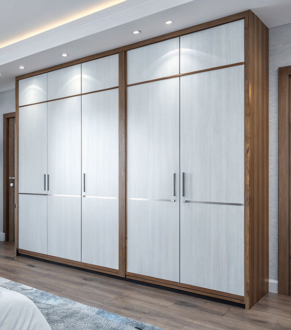 Modern Minimalist Japanese Wooden Wardrobe