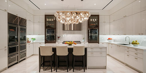 Smart Island Modular Kitchen With Maximum Storage Capacity