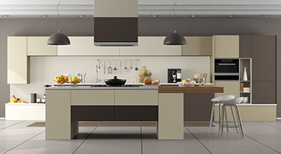 Royal Touch In Line Modular Kitchen Design For Modern Homes